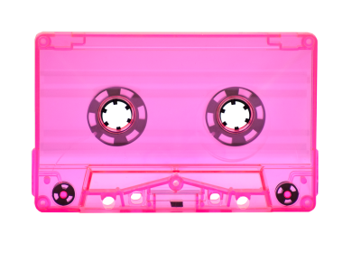 Fluo Pink Cassette Shell Tab Out